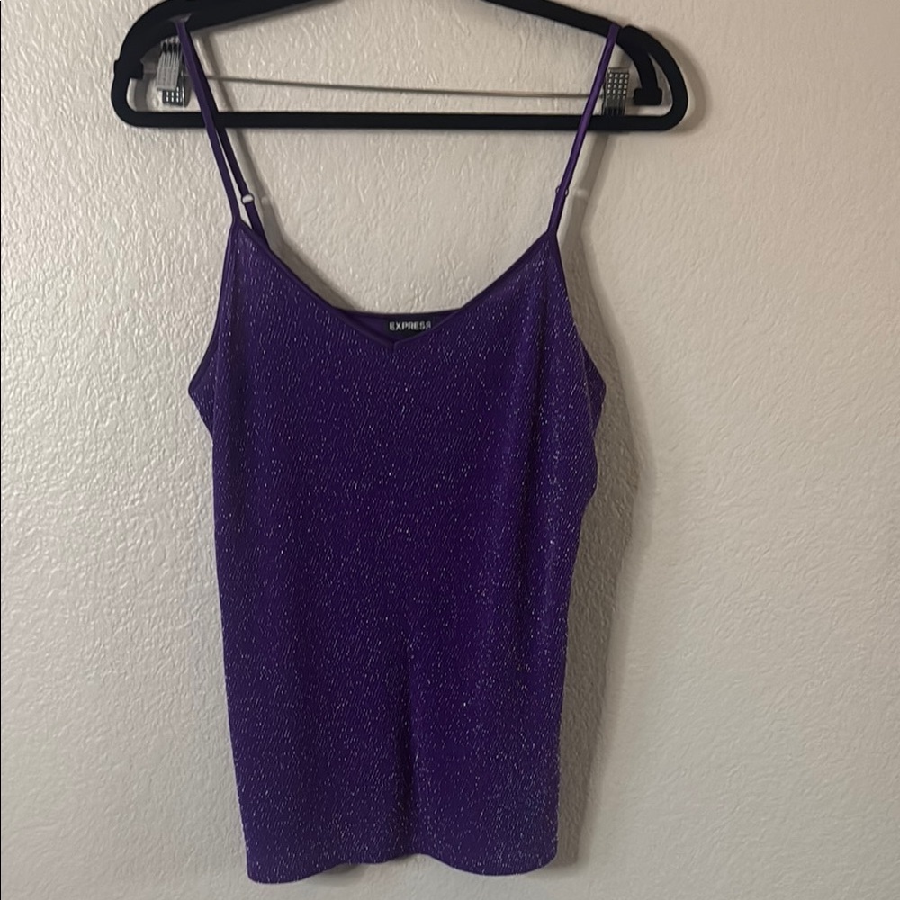 Express Sparkling Purple Cami